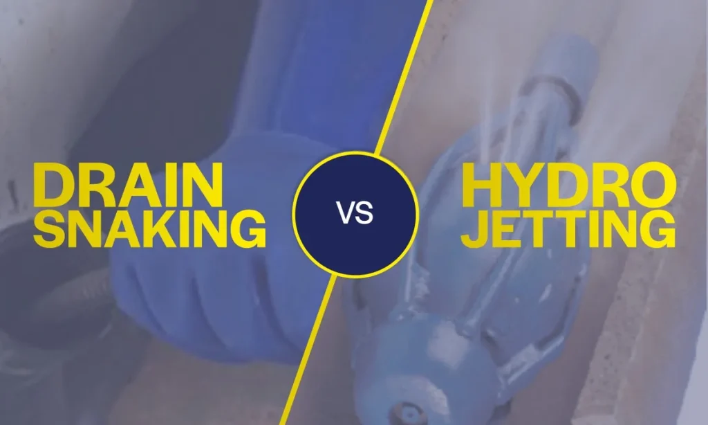 Hydro-Jetting vs. Snaking SERVICES