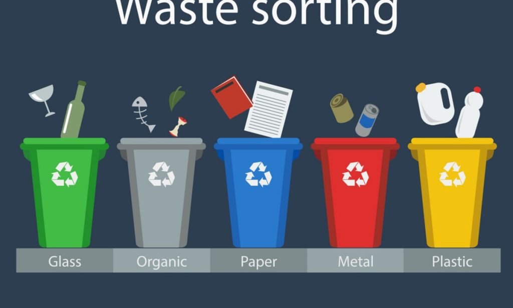 image showing waste sorting 